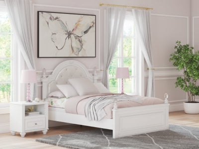 Kozlani Full Upholstered Panel Bed