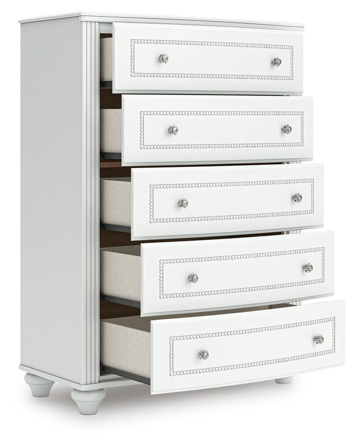 Kozlani Chest of Drawers - White (3)