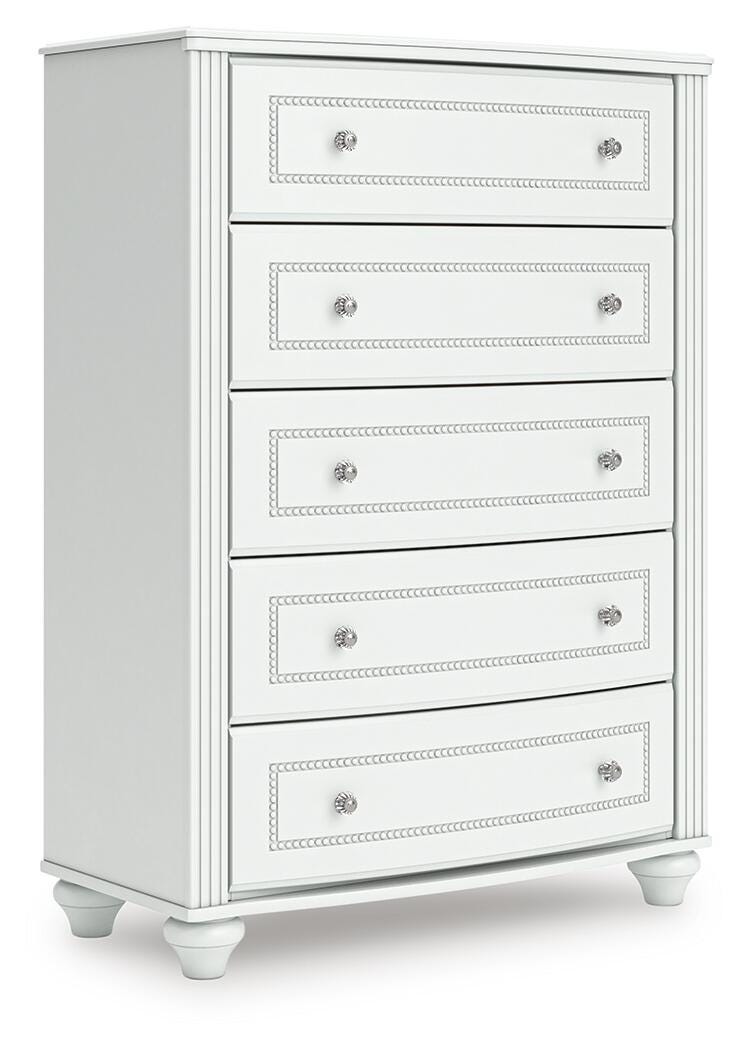 Kozlani Chest of Drawers - White (1)