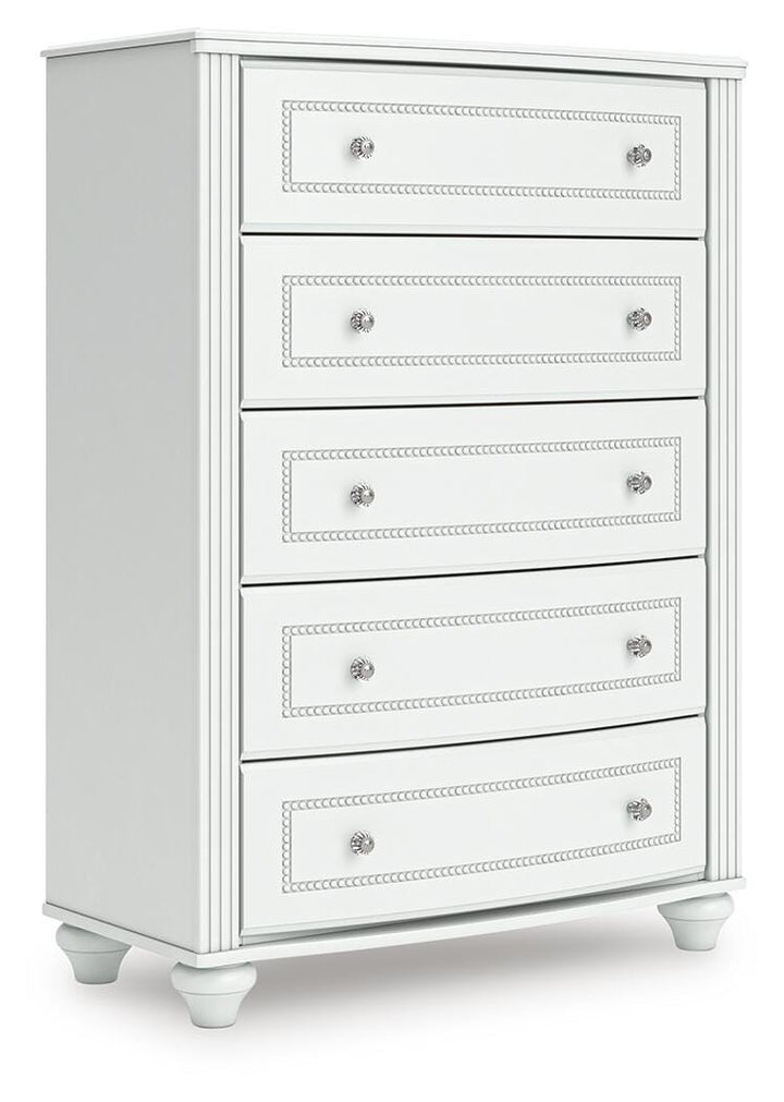 Kozlani Chest of Drawers - White (1)