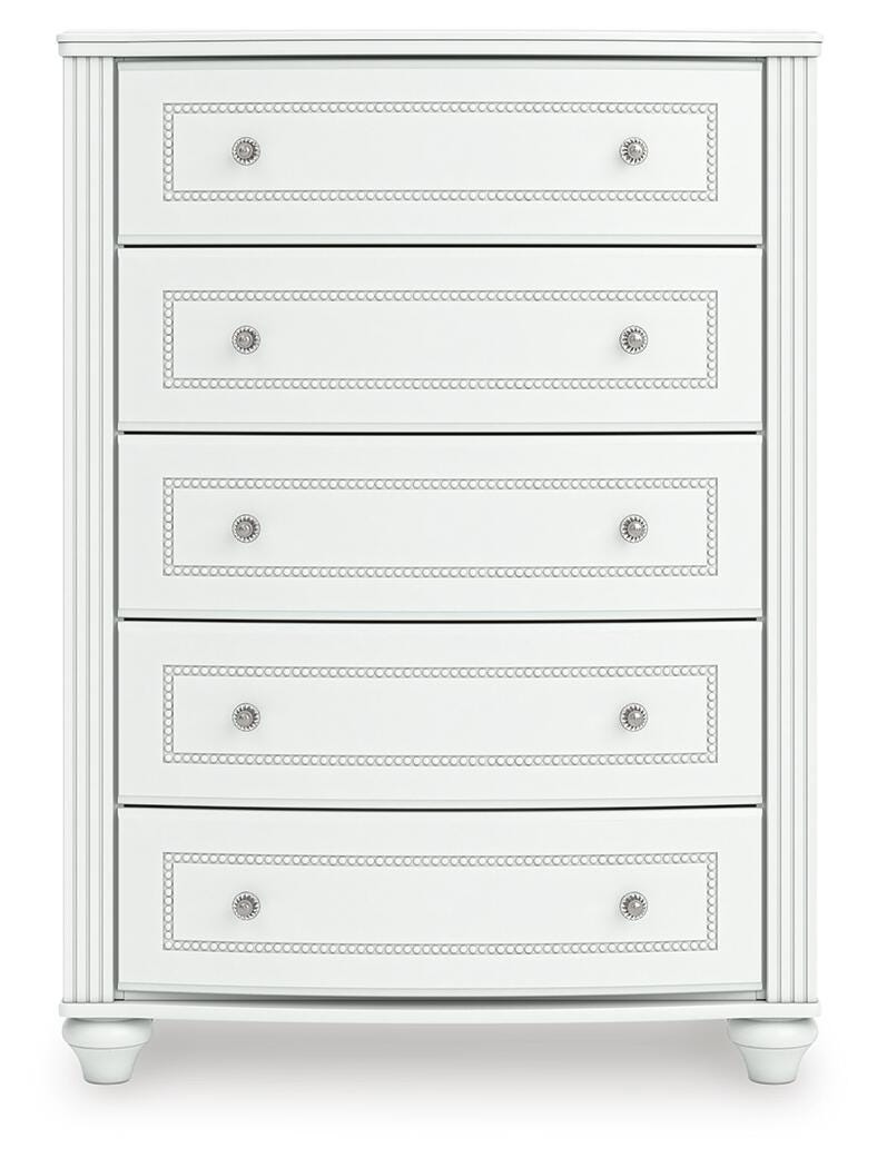Kozlani Chest of Drawers - White (4)
