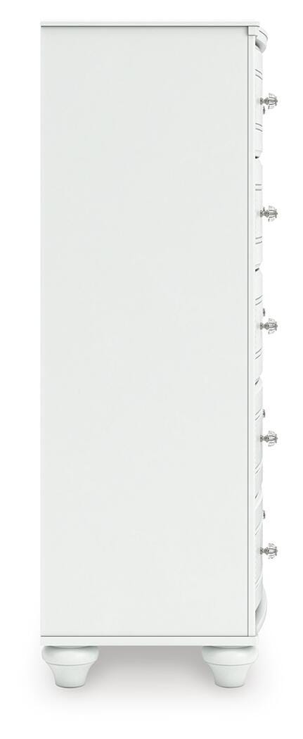 Kozlani Chest of Drawers - White (6)