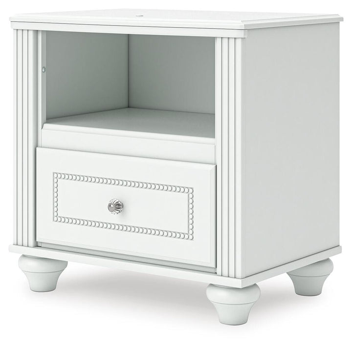Kozlani Nightstand - White (8)