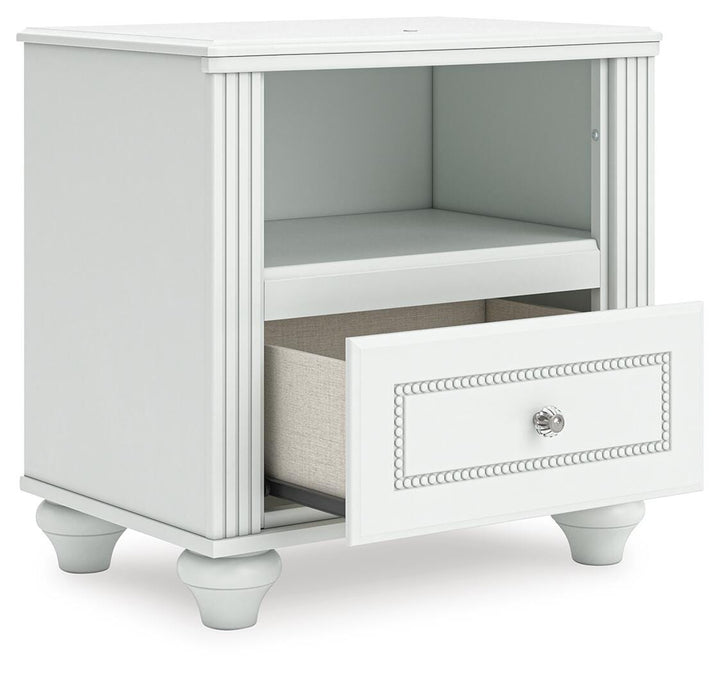 Kozlani Nightstand - White (3)