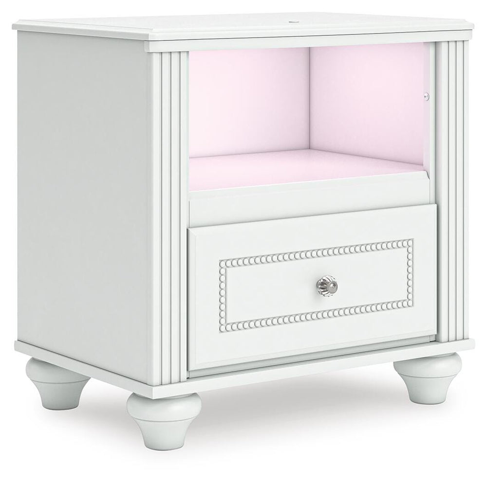 Kozlani Nightstand - White (4)