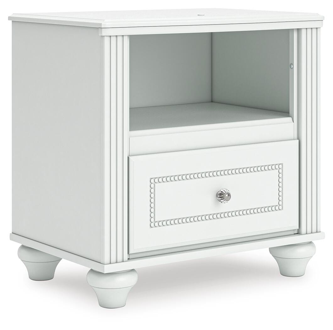 Kozlani Nightstand - White (1)