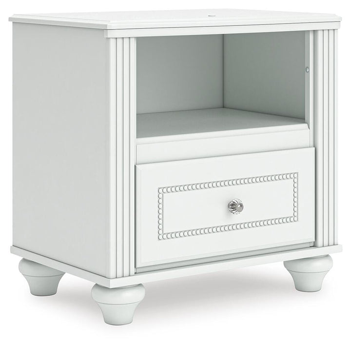 Kozlani Nightstand - White (1)