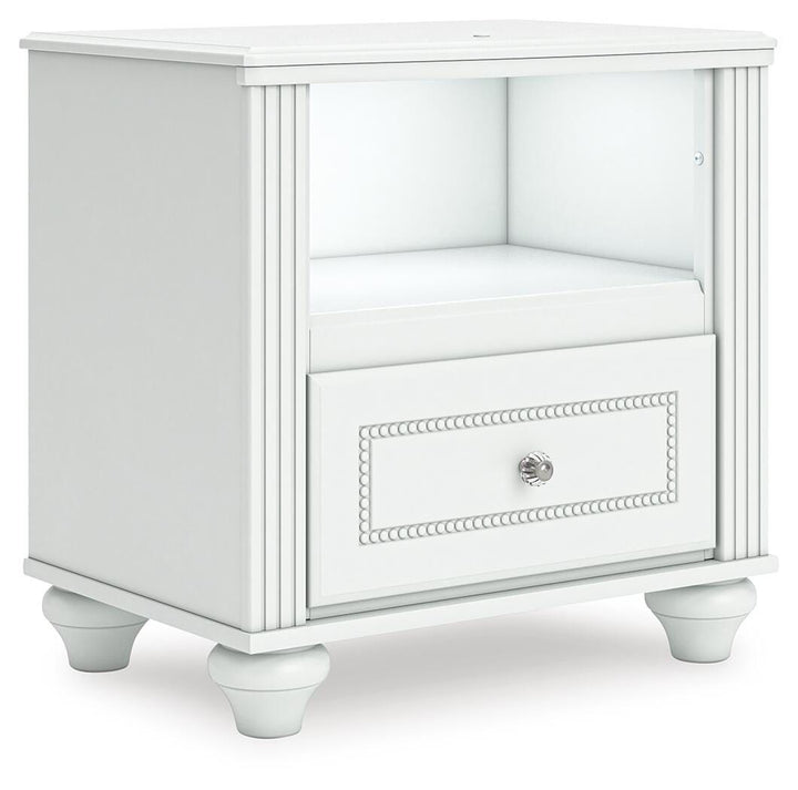 Kozlani Nightstand - White (6)