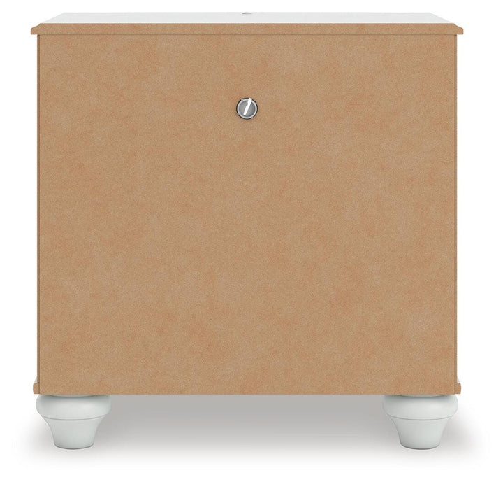Kozlani Nightstand - White (10)