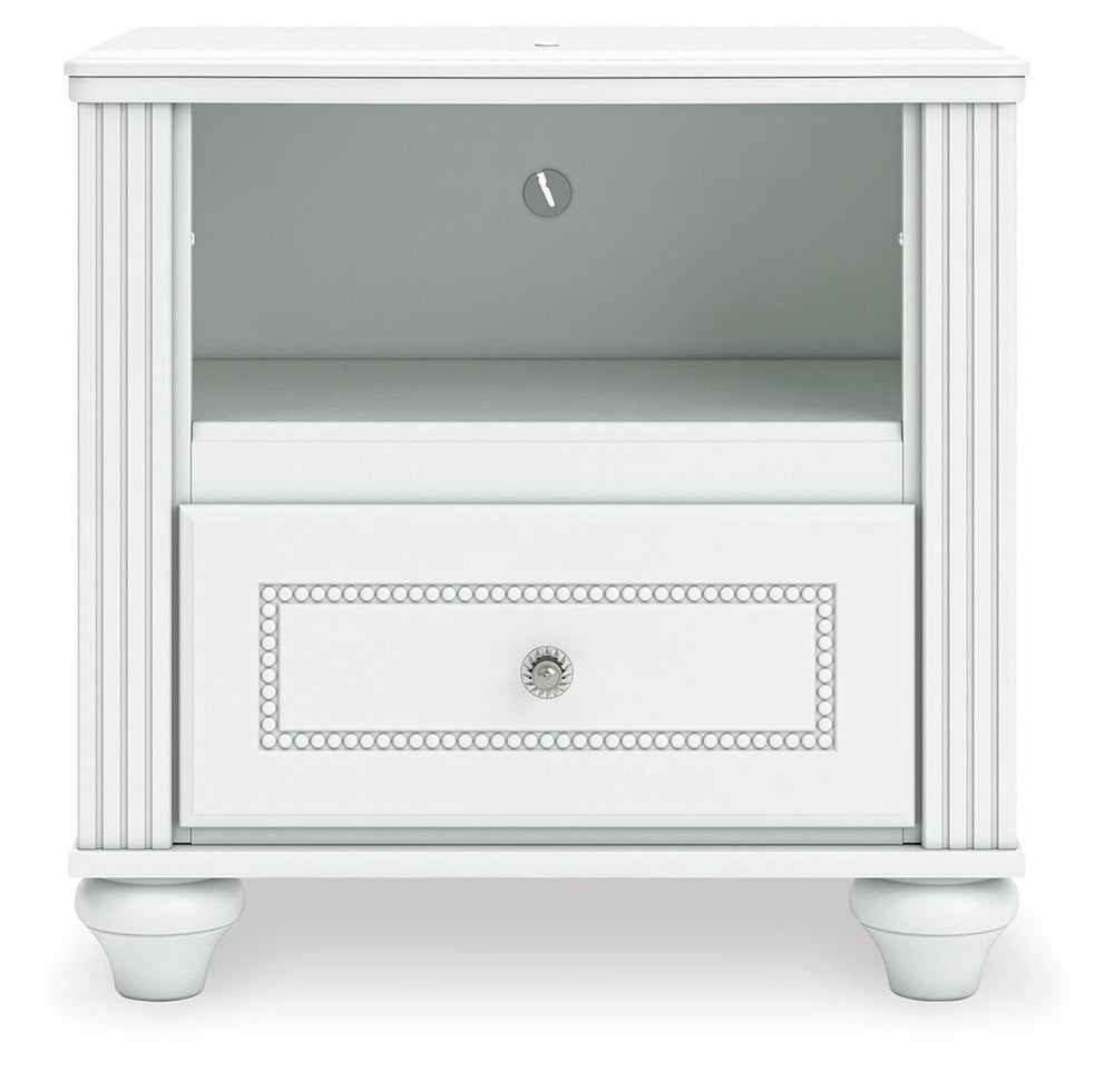 Kozlani Nightstand - White (7)