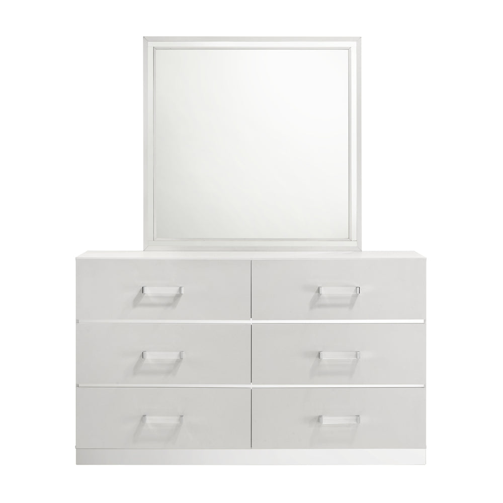 Europa Mirror- White