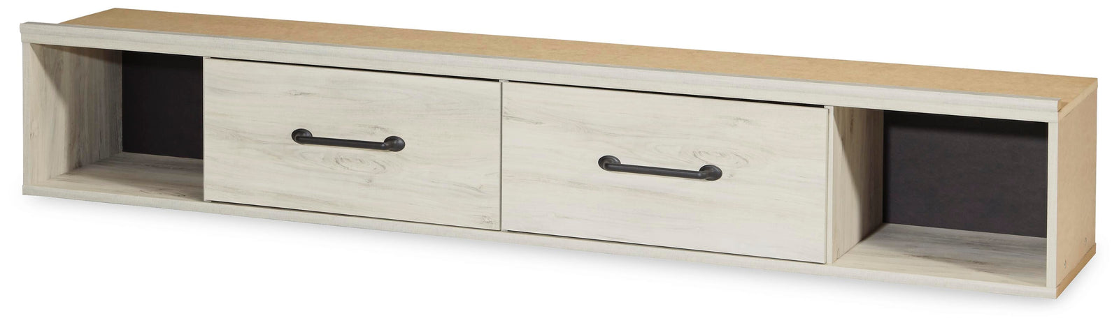 Cambeck Queen/King Side Storage with Rail - Beige (1)