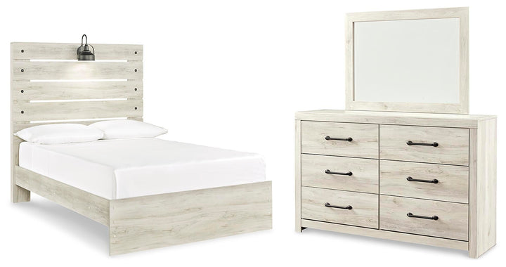 Cambeck Full Panel Bed, Dresser and Mirror (1)