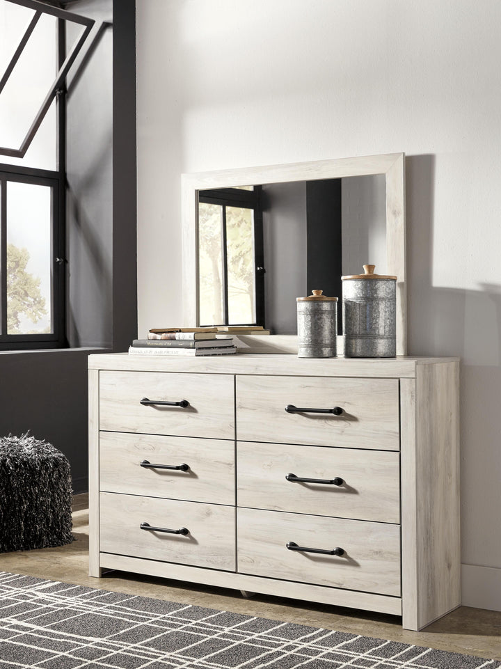 Cambeck King Panel Bed, Dresser, Mirror and 2 Nightstands (16)