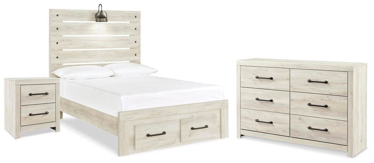 Cambeck Full Panel Bed, Dresser and Nightstand (1)