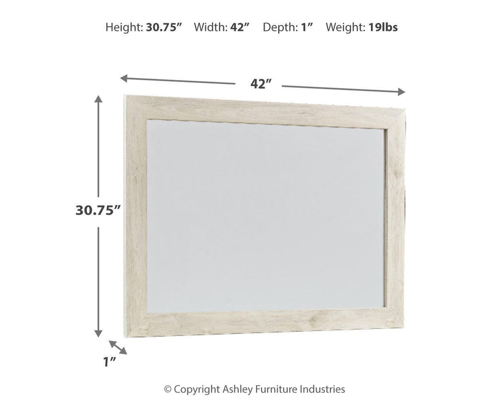 Cambeck Bedroom Mirror - Beige (3)