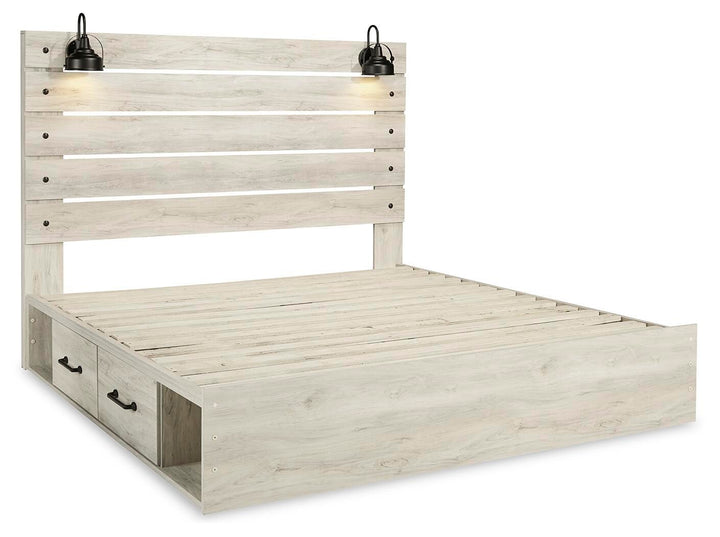 Cambeck King Panel Storage Bed, Dresser and Nightstand (10)