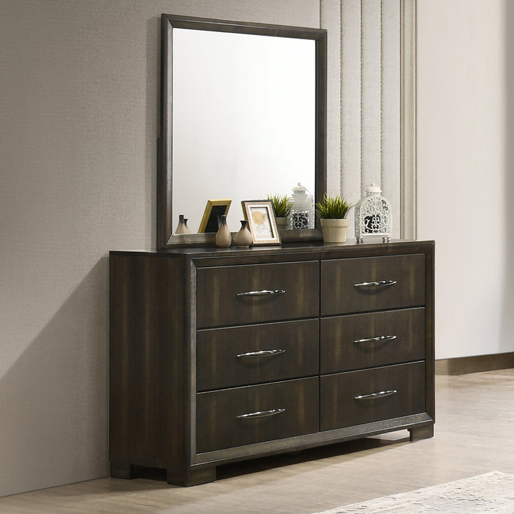 Langston  Mirror-Espresso