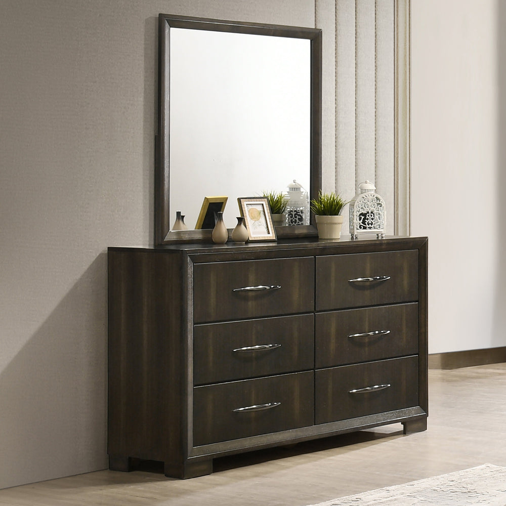 Langston  Mirror-Espresso