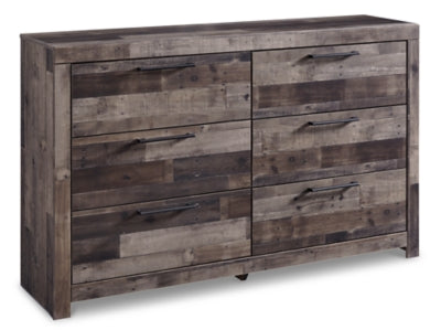 Derekson Dresser - Dark Gray - Dark Gray