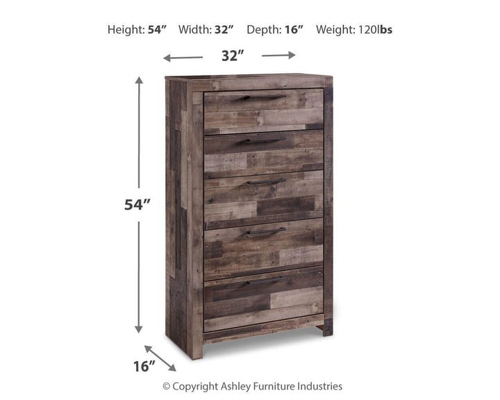 Derekson Chest of Drawers - Dark Gray (4)