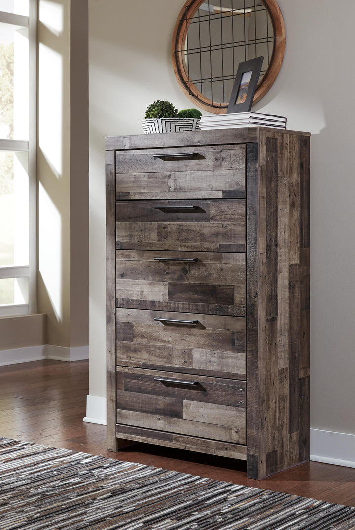 Derekson Chest of Drawers - Dark Gray (2)