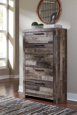 Derekson Chest of Drawers - Dark Gray