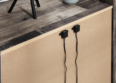 Derekson Nightstand - Dark Gray