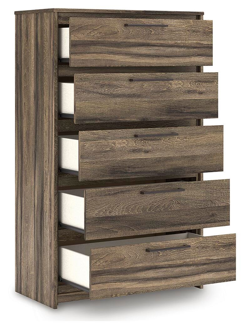 Elbrim Chest of Drawers - Dark Brown (4)