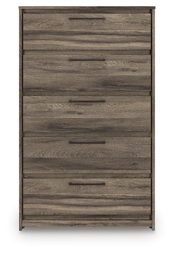 Elbrim Chest of Drawers - Dark Brown (5)