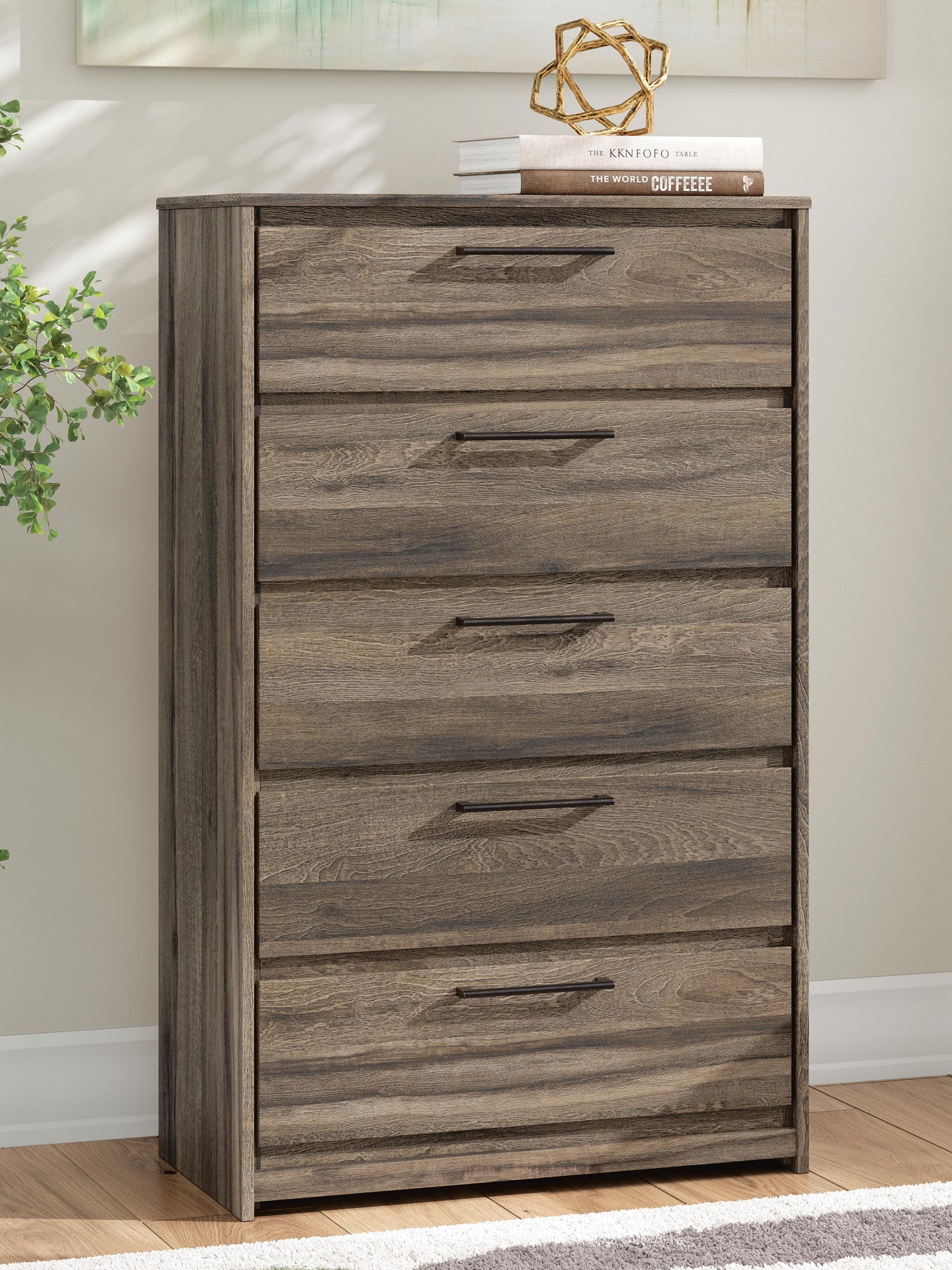 Elbrim Chest of Drawers - Dark Brown (2)