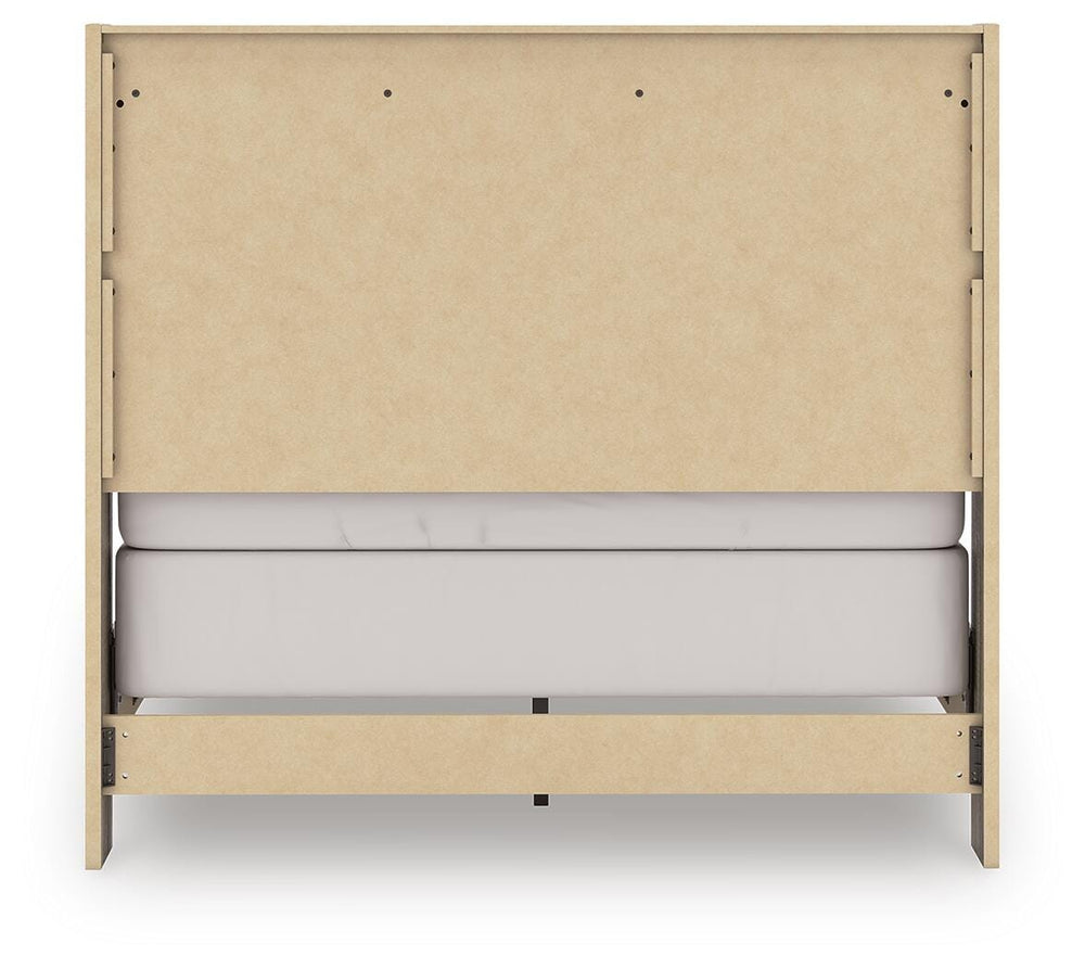 Elbrim Full Panel Bed - Dark Brown (6)