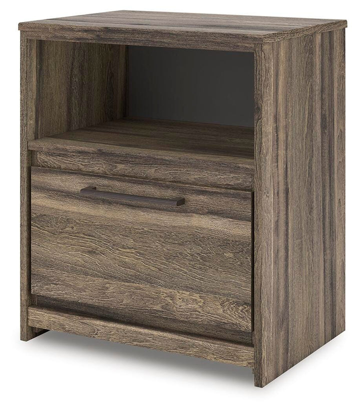 Elbrim Nightstand - Dark Brown (3)