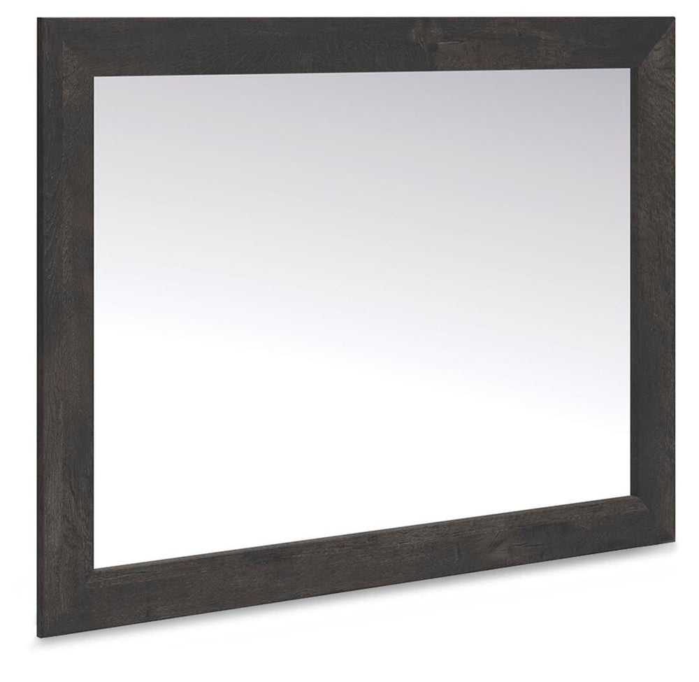 Hollivern Bedroom Mirror - Dark Gray (1)