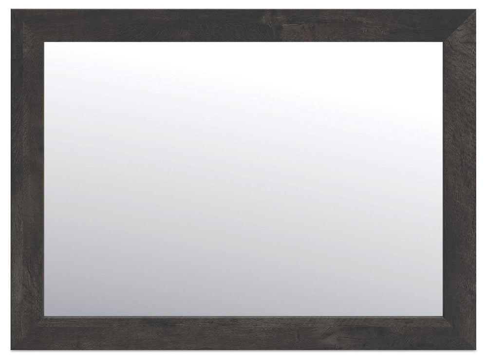 Hollivern Bedroom Mirror - Dark Gray (2)