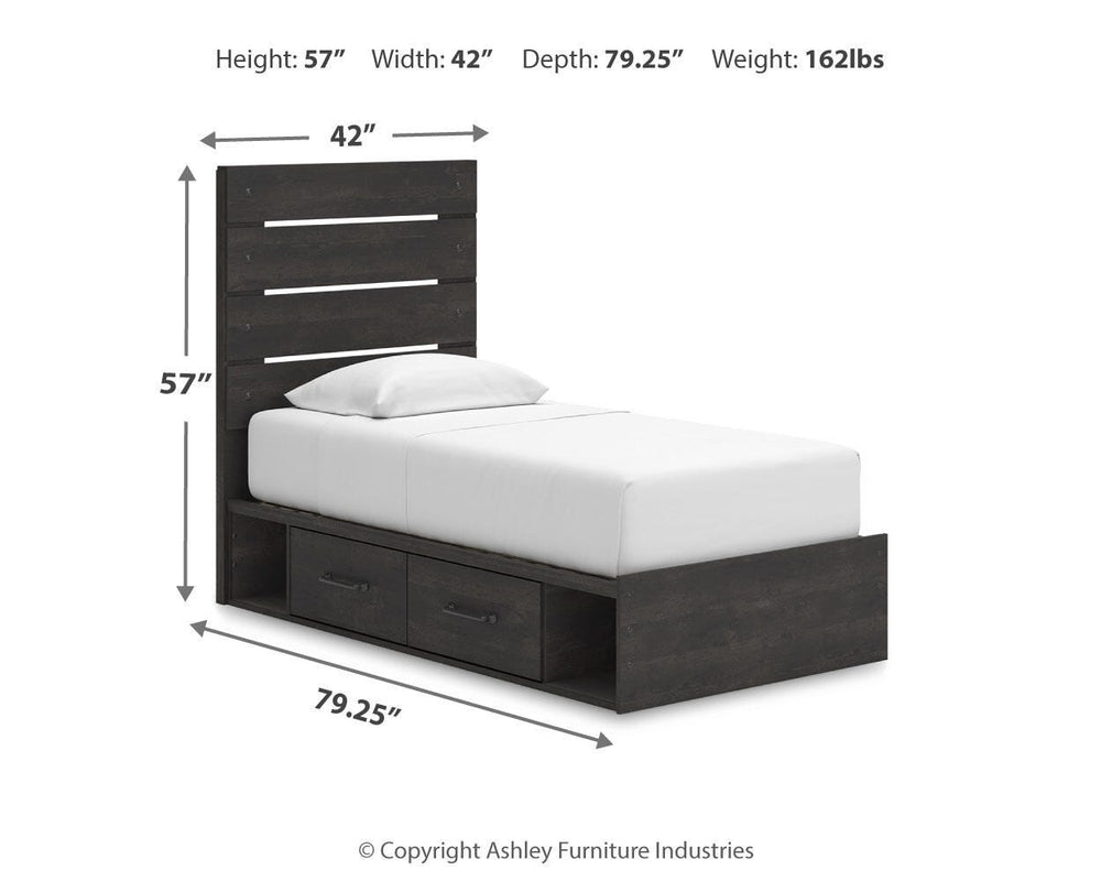 Hollivern Twin Panel Storage Bed, Dresser, Mirror and Chest (25)