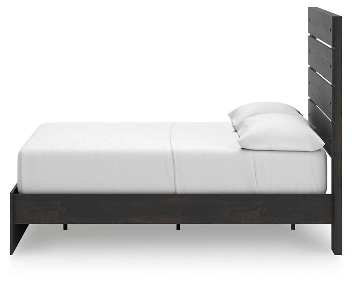 Hollivern Full Panel Storage Bed - Dark Gray (9)