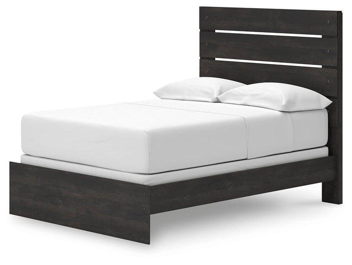 Hollivern Full Panel Bed - Dark Gray (5)