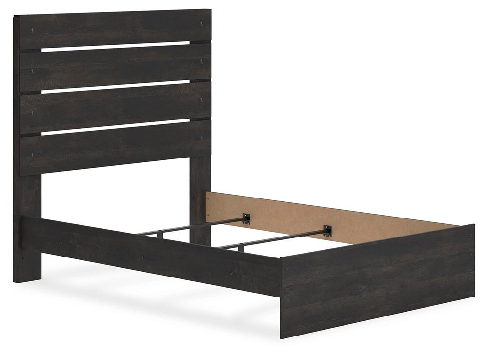 Hollivern Full Panel Bed - Dark Gray (3)