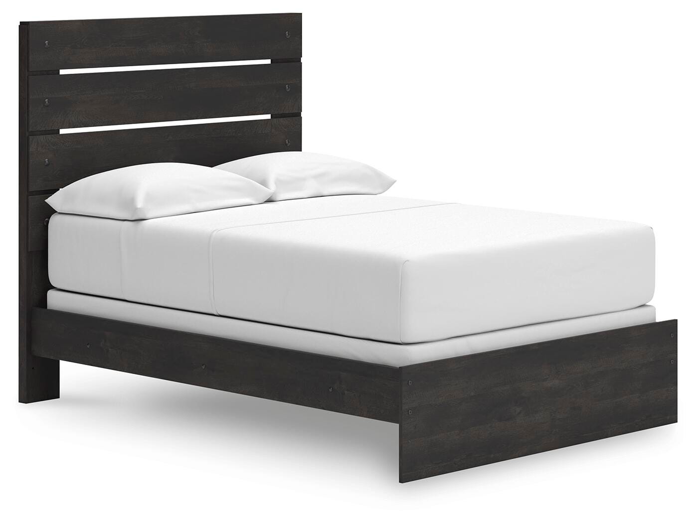 Hollivern Full Panel Bed - Dark Gray (1)