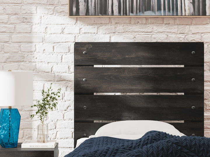 Hollivern Full Panel Bed - Dark Gray (10)
