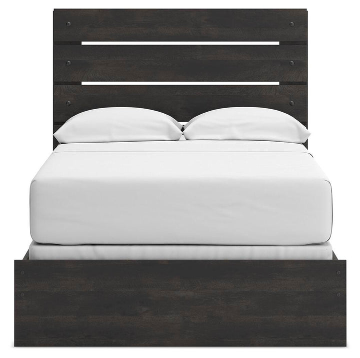 Hollivern Full Panel Bed - Dark Gray (6)