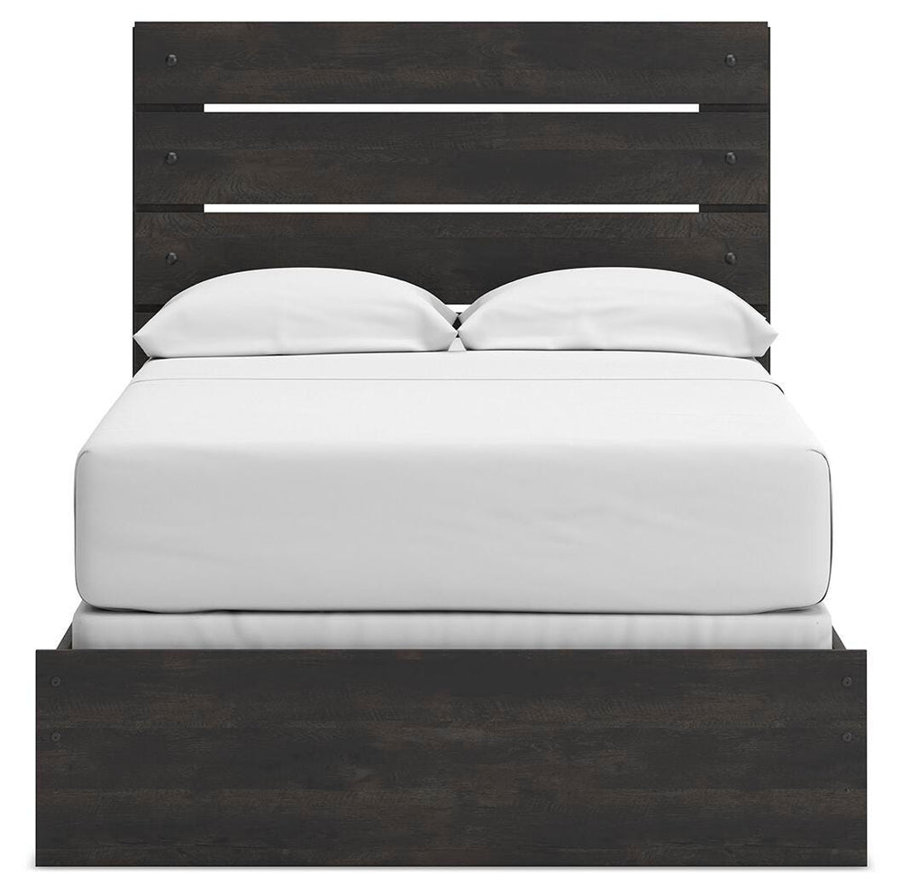 Hollivern Full Panel Bed - Dark Gray (6)