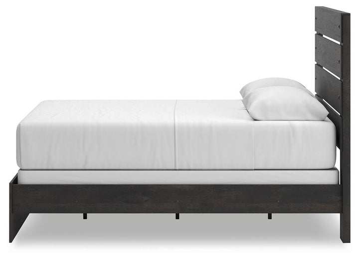Hollivern Queen Panel Bed - Dark Gray (8)