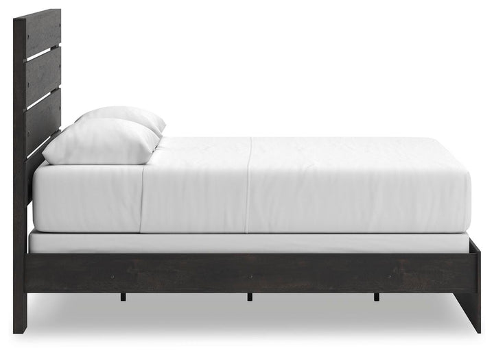 Hollivern Queen Panel Bed - Dark Gray (9)