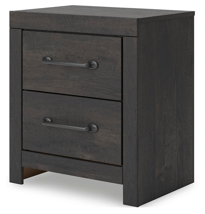 Hollivern Nightstand - Dark Gray (3)