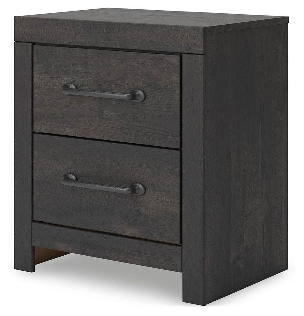 Hollivern Nightstand - Dark Gray (3)