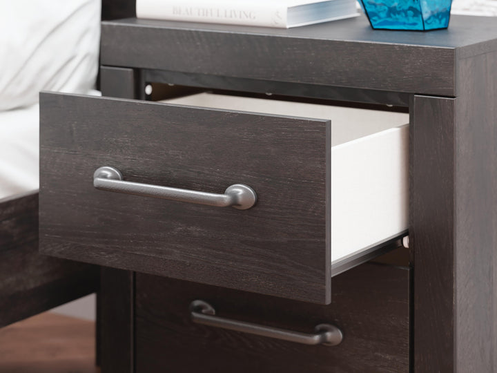 Hollivern Nightstand - Dark Gray (10)