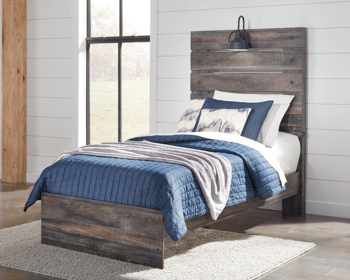 Drystan Twin Panel Bed - Multi (2)