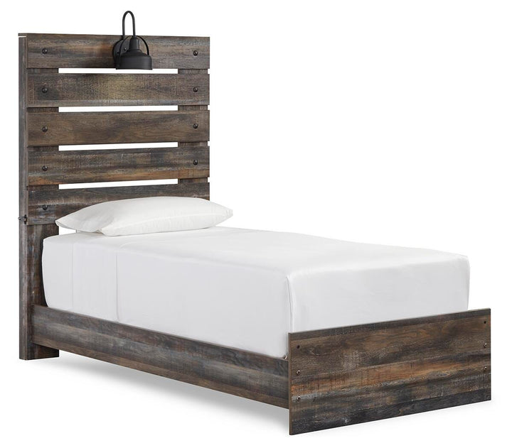 Drystan Twin Panel Bed, Dresser and Nightstand - Multi (5)